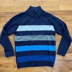 Boys Izod 10/12 zip sweater